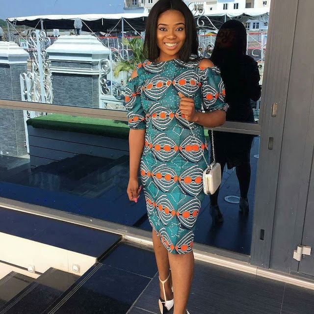 Top 50+ AMAZING ANKARA STYLES FOR THE FASHION GIRL: Short Gowns 2018