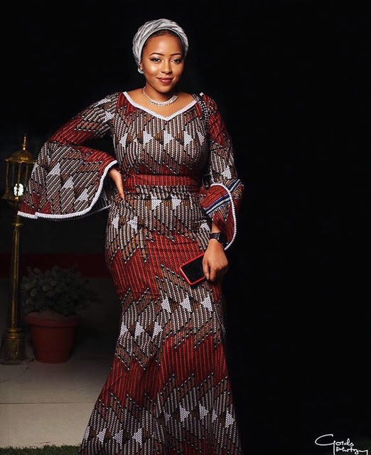African fashion styles for long gowns
