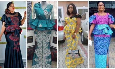 Ankara Long Skirt And Blouse Styles For Stylish Ladies