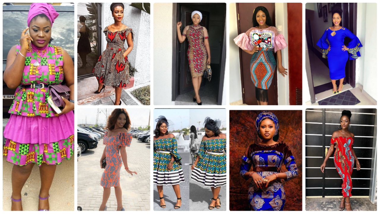 Photos Of Hot And Colorful Ankara Dresses For Real Fashionistas ...