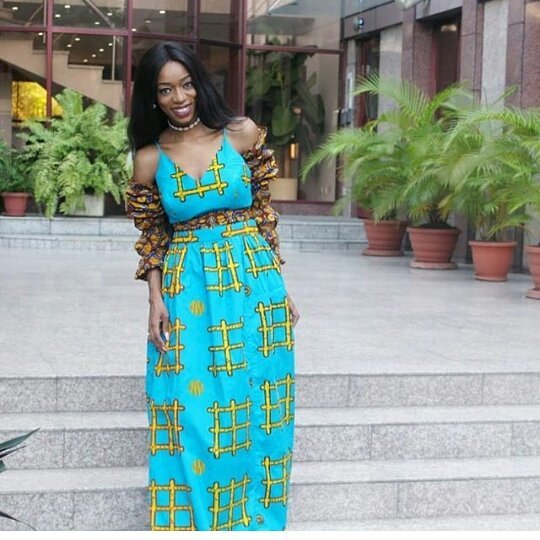 The Most Stylish And Trending Ankara Maxi Dresses For Outing | OD9JASTYLES