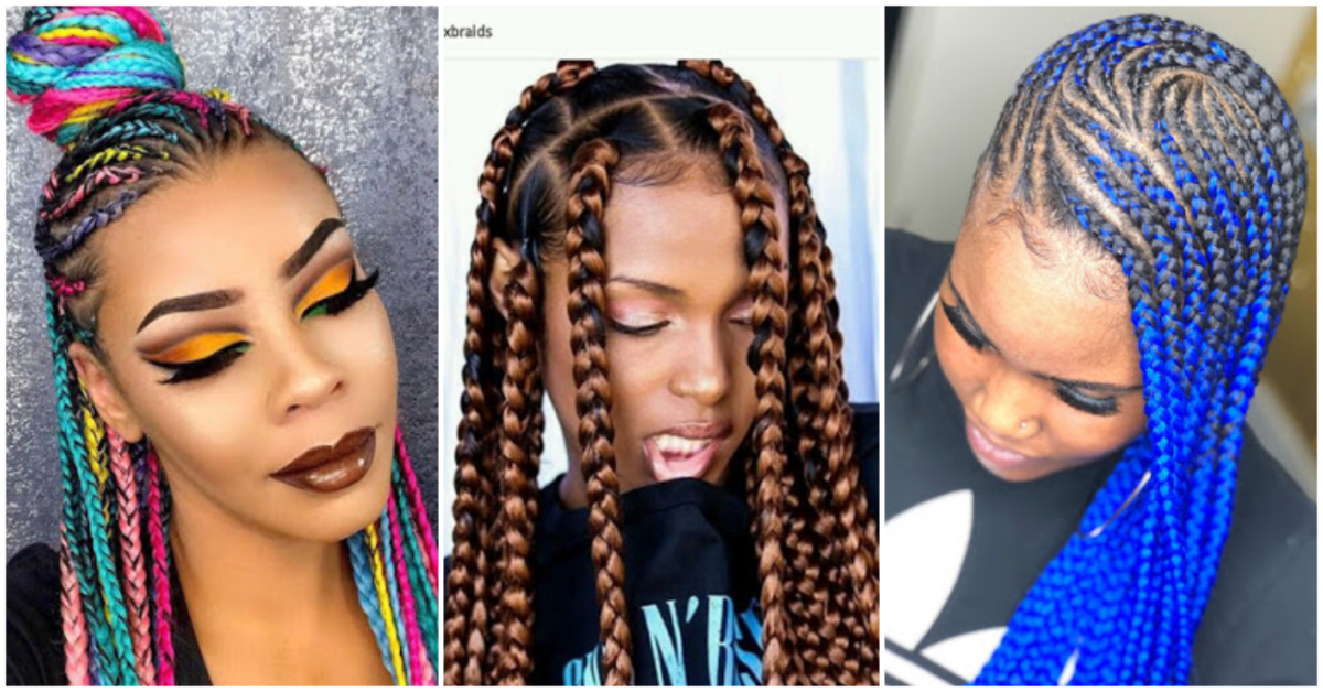 30 Stylish Recent Braided Hairstyles You Should Consider | OD9JASTYLES