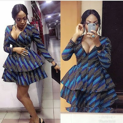 fit and flare ankara dresses