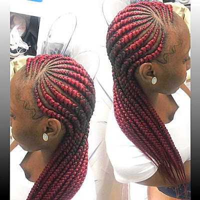 Latest Ghana Weaving Hairstyles