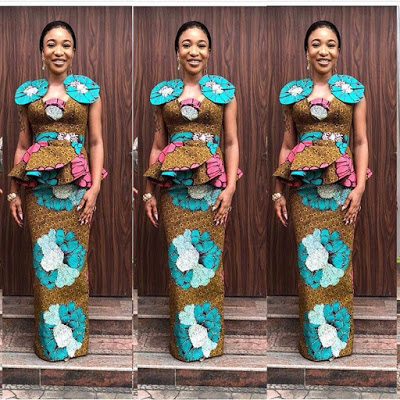 50 PICTURES: Impressive Ankara Long Gown Styles You Should See