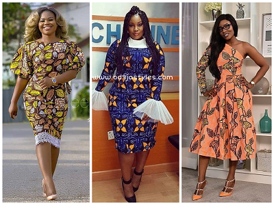 beautiful short ankara gowns