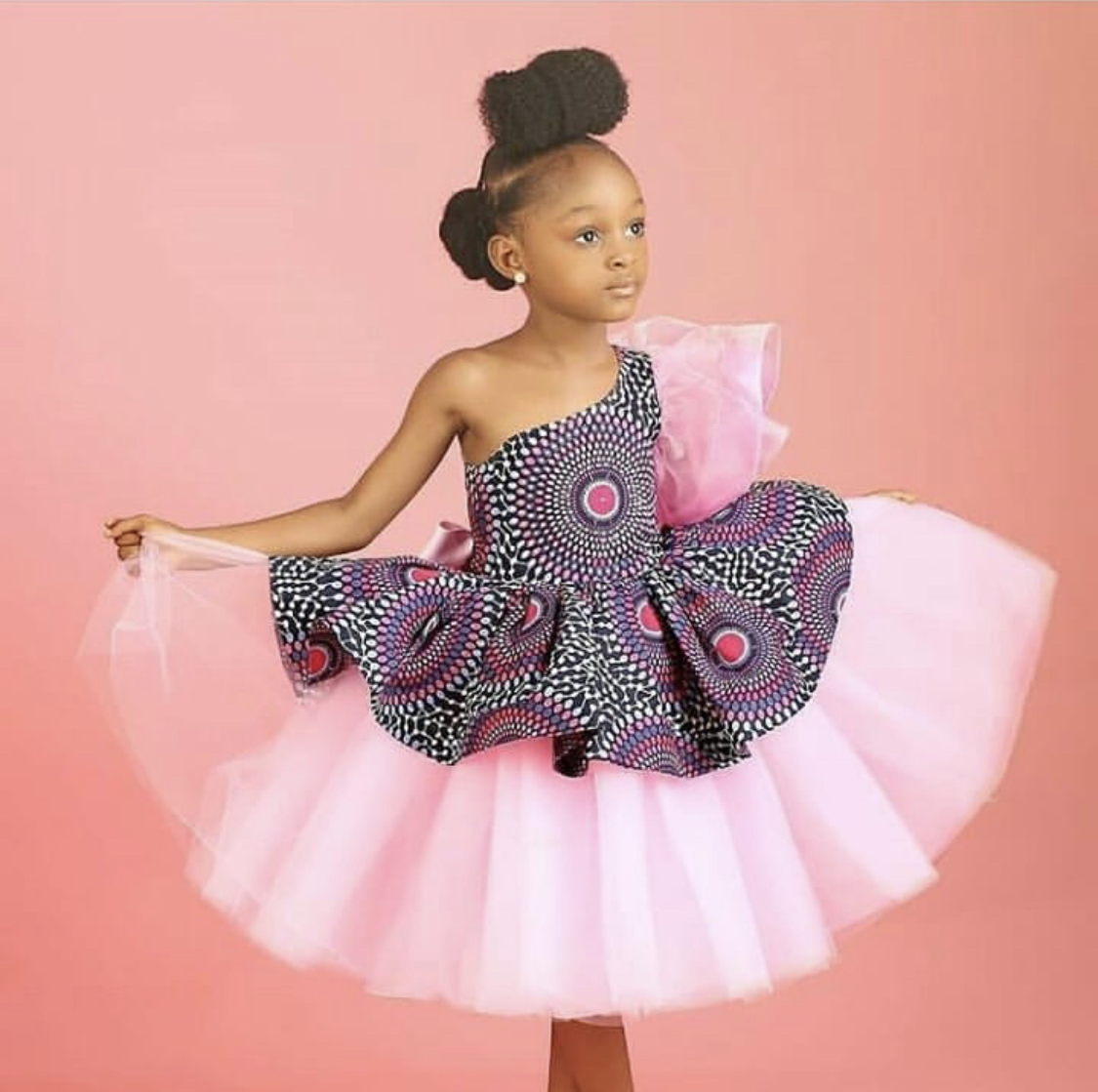 Top 25 Cutest African Ankara Female Baby Dresses To Wear In 19