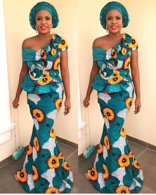 long ankara gowns for ladies