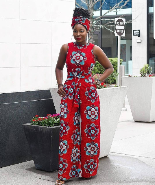 Latest Ankara Jumpsuit Styles Of 2018, classy african women ankara jumpsuit designs, latest ankara jumpsuit styles of 2018 for ladies