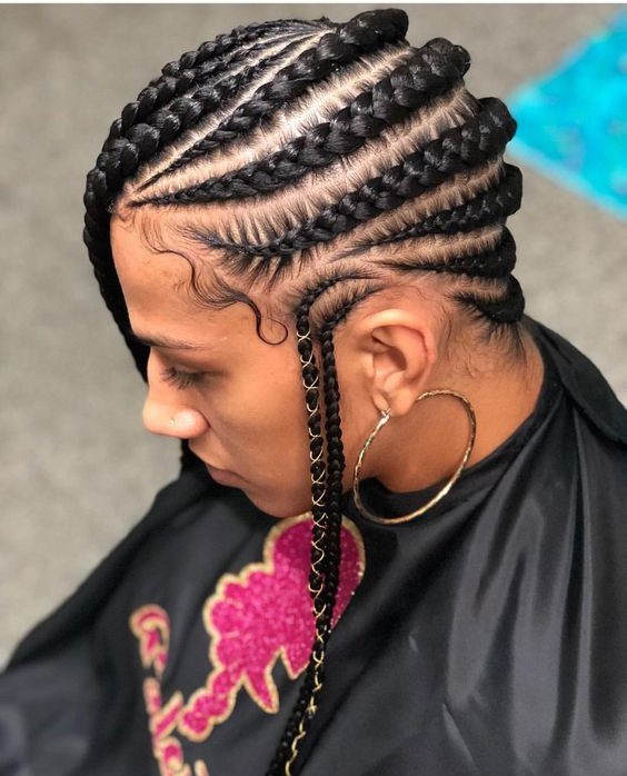 Wrapping Cornrows