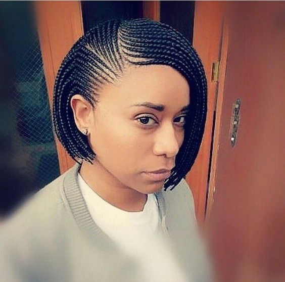 The extra ordinary pixie braids with bob cut