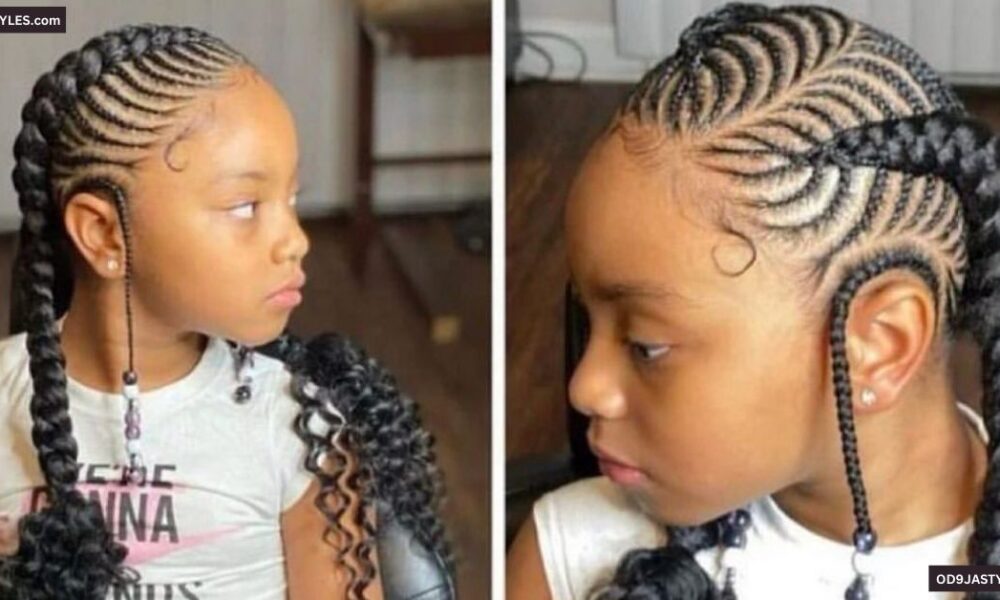 30+ Little Kids Braiding Hairstyles: Natural Braided Hairstyles for Girl  kids » OD9JASTYLES