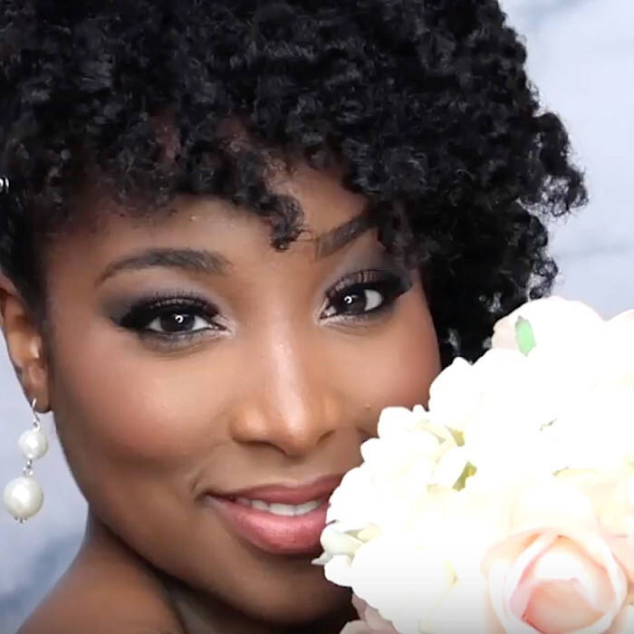 20+ Natural Hair Updos to Slay Your Wedding Day » OD9JASTYLES