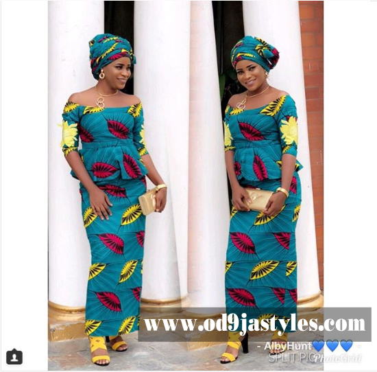 20 Bright and Beautiful Ankara Styles Gown: Ankara Long Gown Styles 2018