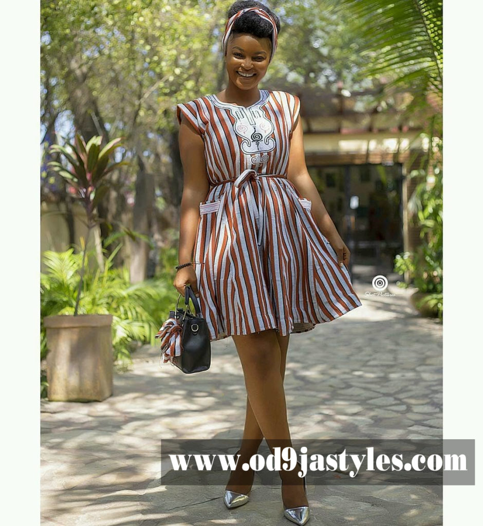 30 PICTURES: Beautiful Most Stylish Trends Of Ankara Short Gown Dresses You Should Consider