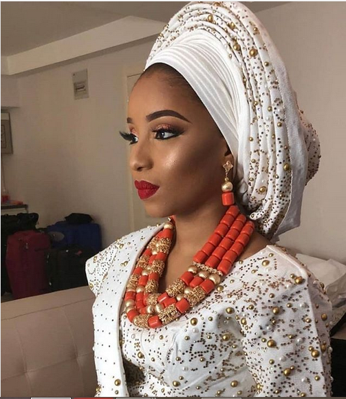 The Makeup and Gele Styles You Should See Now, Nigerian wedding styles