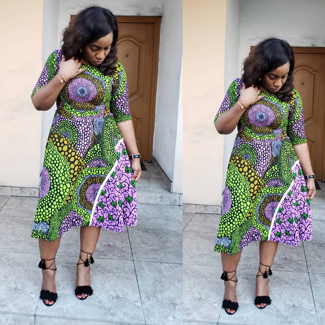Ethnic Style Nigeria Limited - Ankara Dress contains 100% cotton fabrics  are famous for their bold and vibrant designs and are associated with  Africa due to their tribal symbols and motifs. This