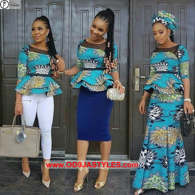 @ankara_and_asoebi_styles Cute Ankara Styles 40 Latest Ankara Fashion Ideas for ladies 