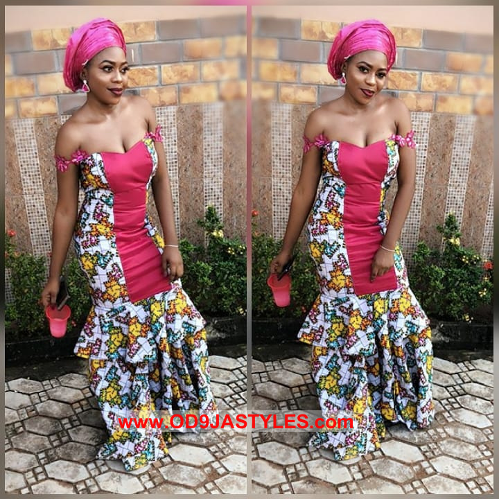 @krystalnuel Cute Ankara Styles 40 Latest Ankara Fashion Ideas for ladies