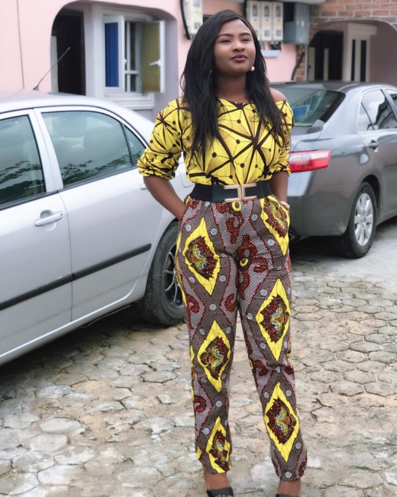Ankara trouser and top style