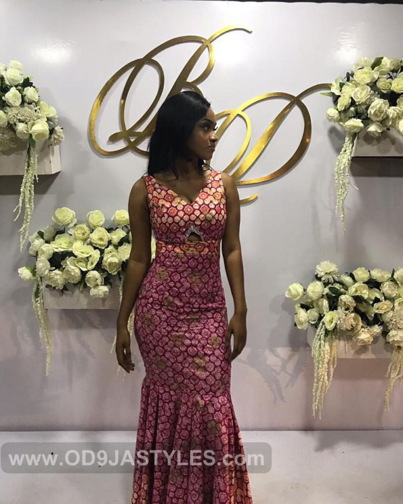 35 ULTRA-MODERN ANKARA STYLES FOR WEDDING OCCASION LONG GOWN STYLES 2019 