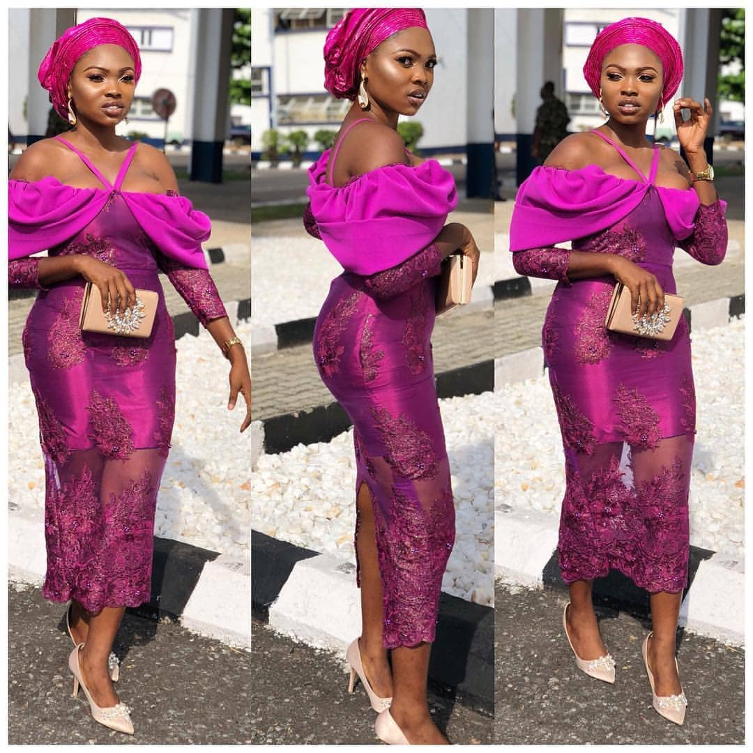 latest nigerian female lace styles