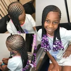 Best Kids Braided Hairstyles With Beads (19)