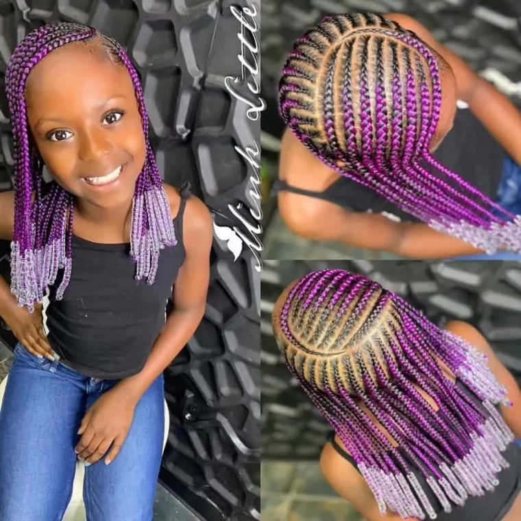 Best Kids Braided Hairstyles With Beads (25)