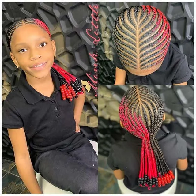 Best Kids Braided Hairstyles With Beads (30)