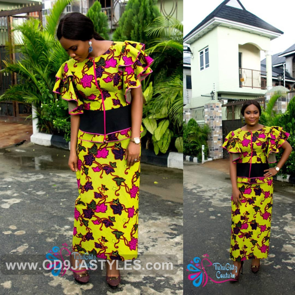 These Beautiful Ankara Long Skirt and Blouse Styles Needs Your Attention