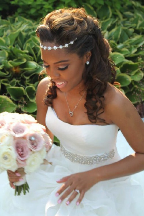 Cute Quinceanera Hairstyles with Crown » OD9JASTYLES