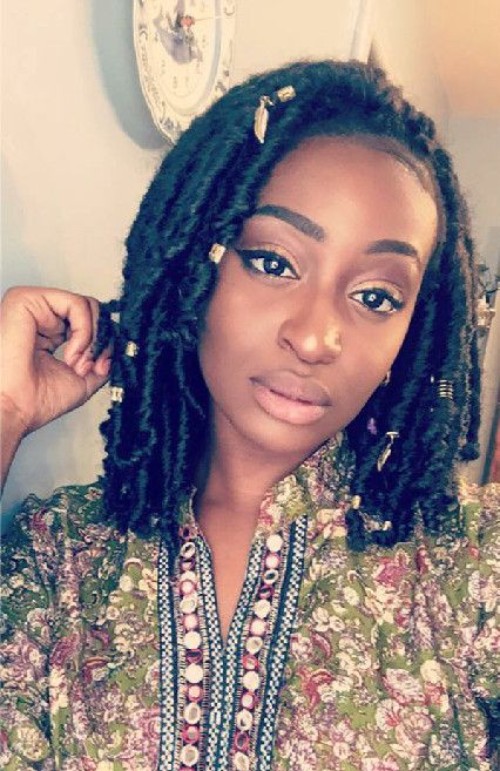 Short Faux locs for African AMerican Women