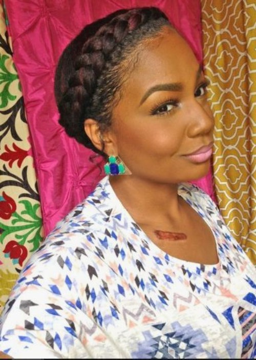 Headband Braids for African American Black Women