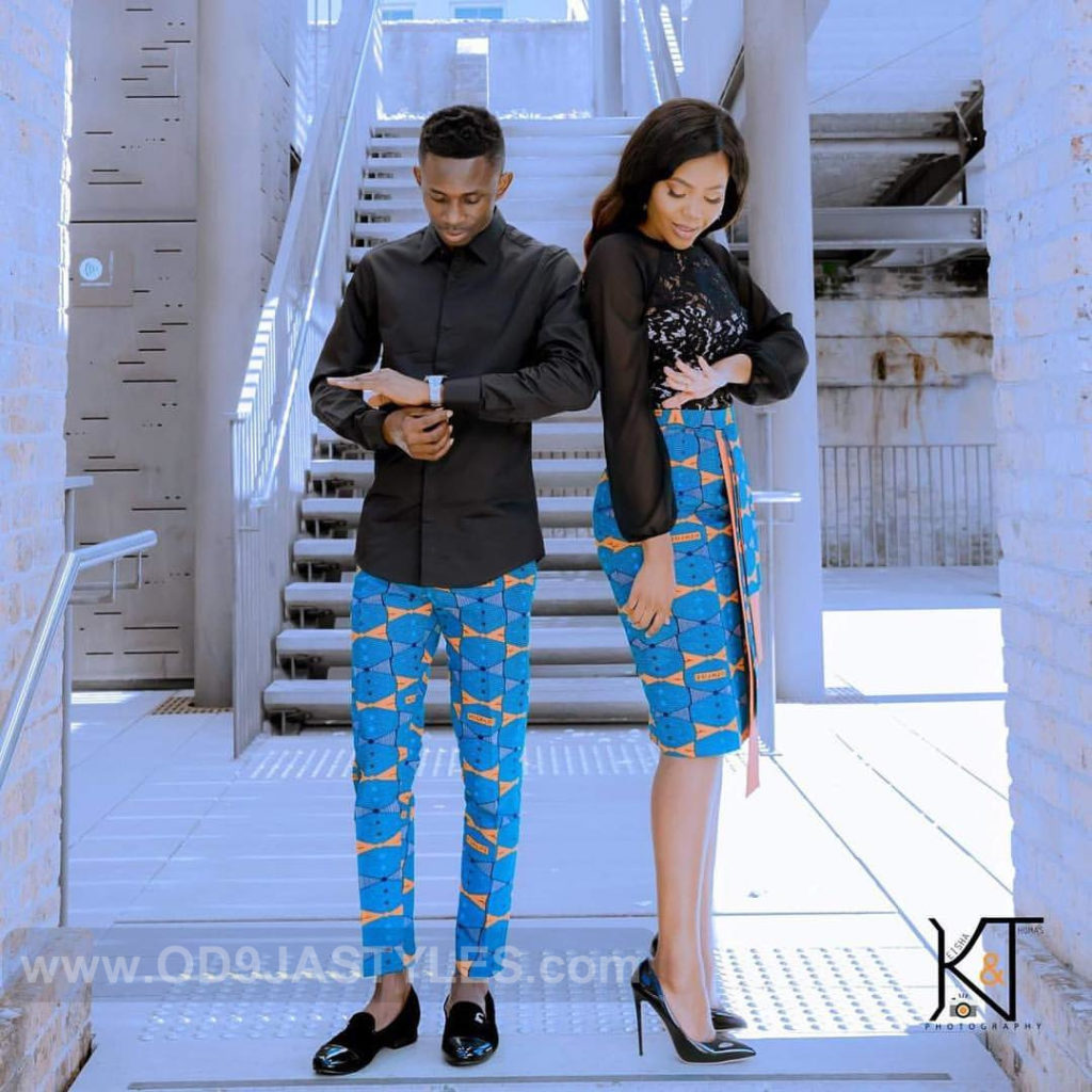 His & Hers: Latest Ankara Styles For Couples