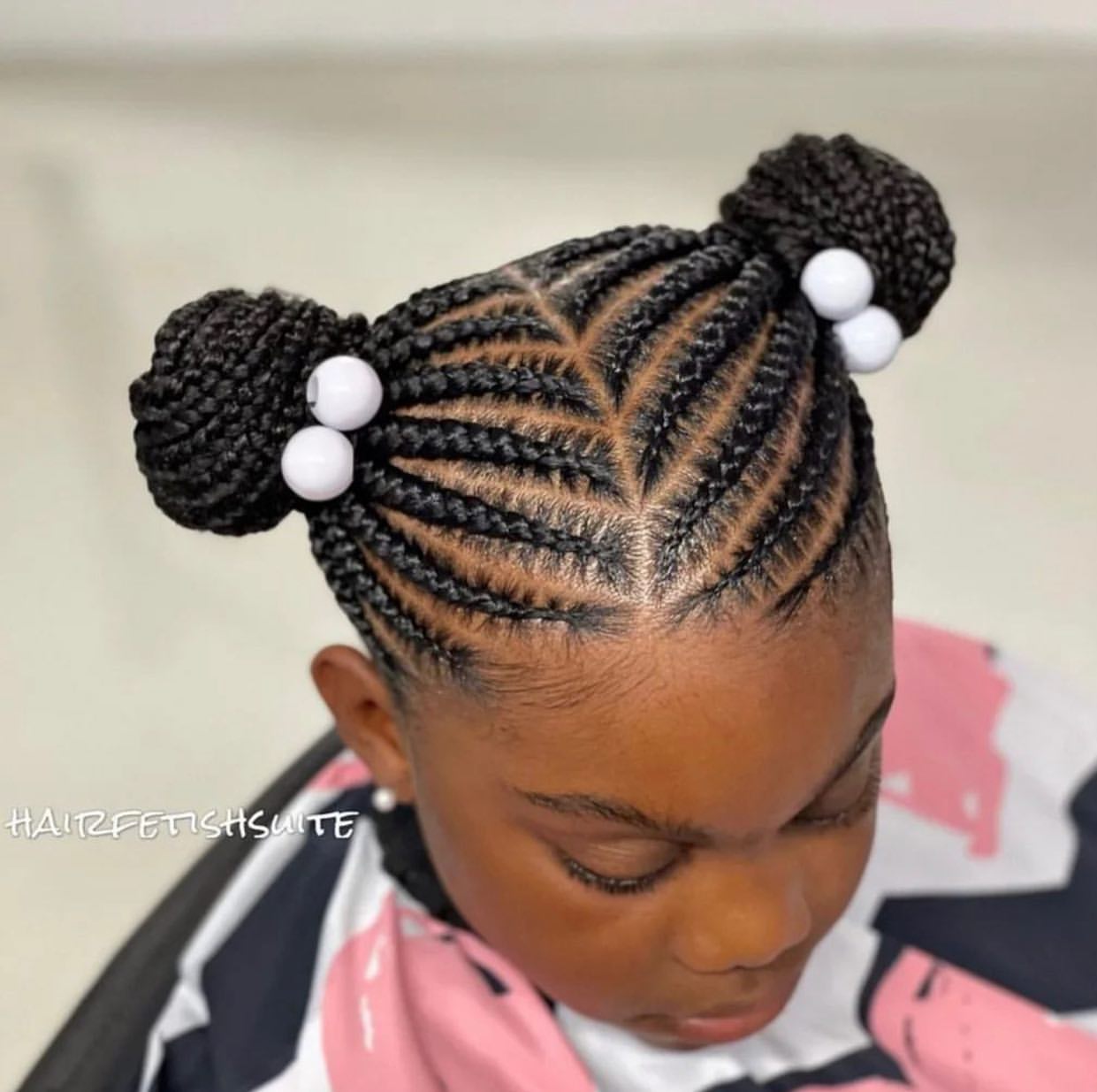 Little Black girls' 40+ Braided Hairstyles » OD9JASTYLES