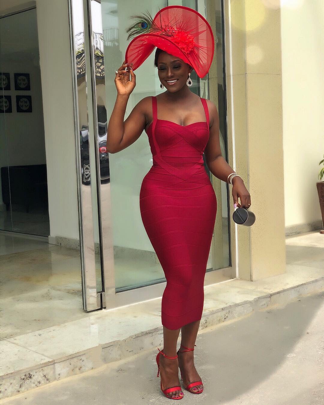 Does Ini Edo Look Better Than Linda Osifo In This Fascinator Style Off?