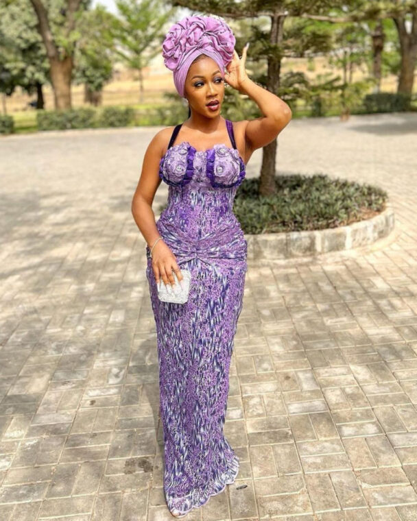 Latest 50 Pictures of Aso Ebi Fashion Styles for the Wedding Guest (1)