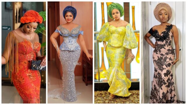 Latest 50 Pictures of Aso Ebi Fashion Styles for the Wedding Guest | OD9JASTYLES