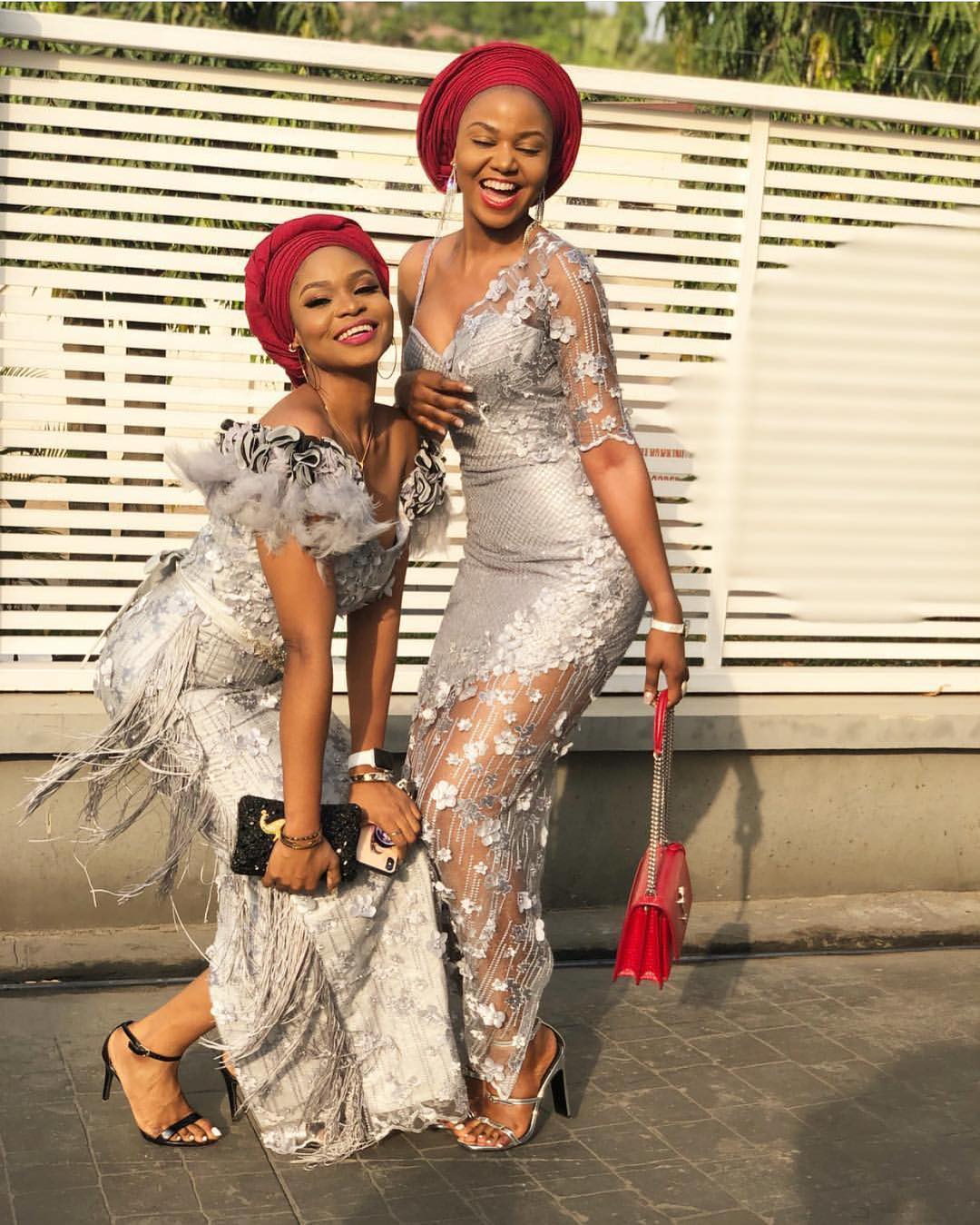 These Are The Trending Nigerian Asoebi Colours and Styles Right Now ...