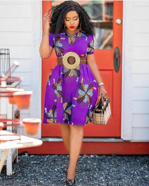 Elegant Ankara Short Gown Styles You Can Slay With - OD9JASTYLES
