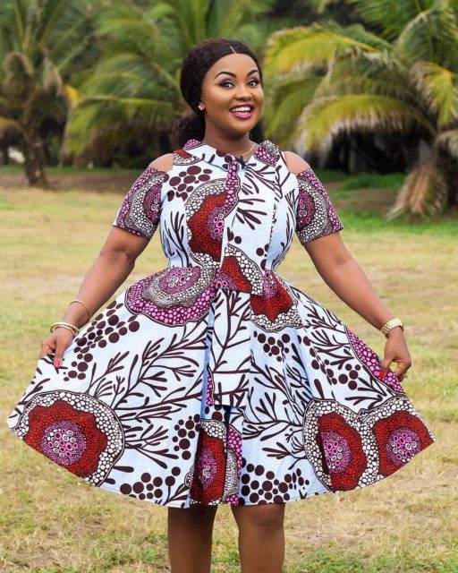 Ankara Flare Gown Designs For The Weekend You Should Try Out – OD9JASTYLES
