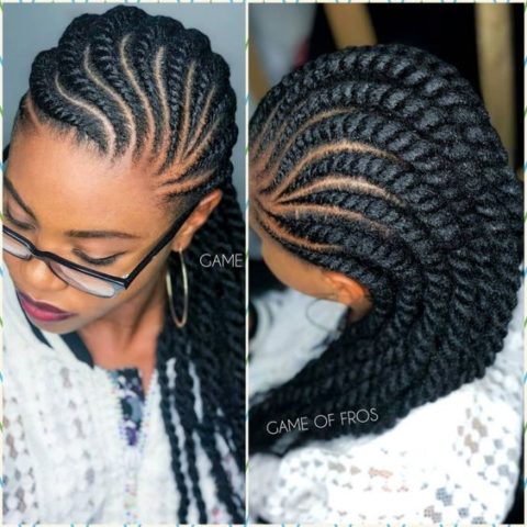 Recent 2019 African Braids Hairstyles Ideas for Ladies » OD9JASTYLES
