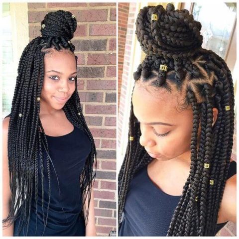 New Box Braids Hairstyles - Latest Pictures That Will Make You Look ...