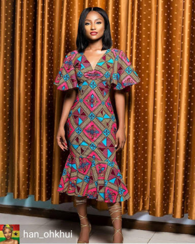 Ankara Short Gown dresses