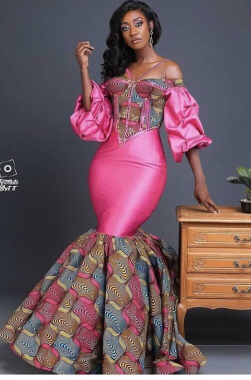 Creative and Beautiful Pictures of Nigerian Ankara Styles For Ladies (1)