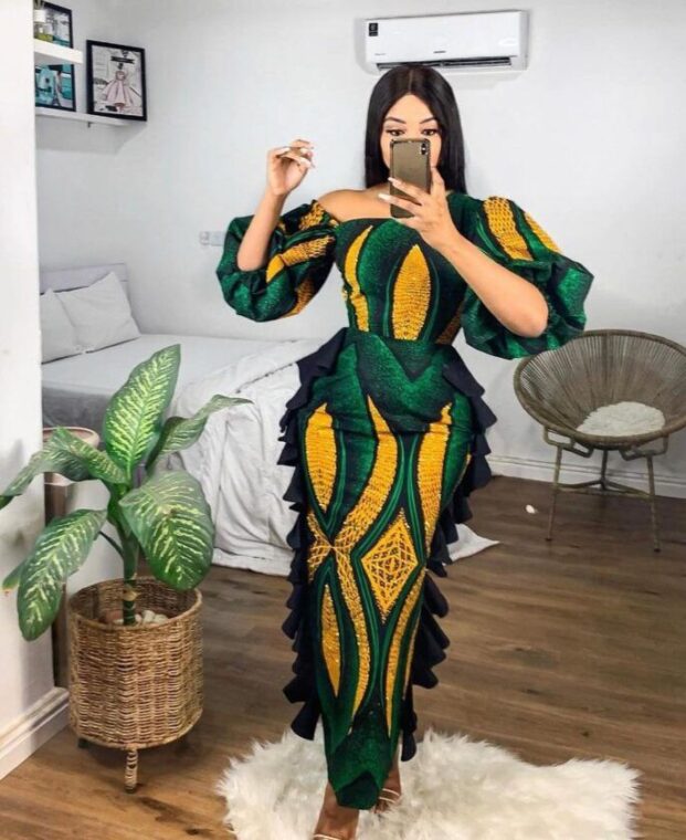 Creative and Beautiful Pictures of Nigerian Ankara Styles For Ladies (12)