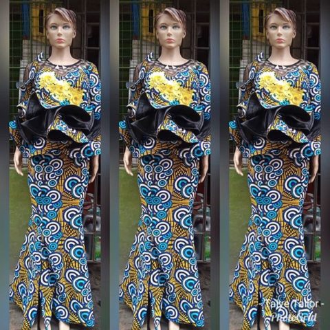 Creative and Beautiful Pictures of Nigerian Ankara Styles For Ladies (18)