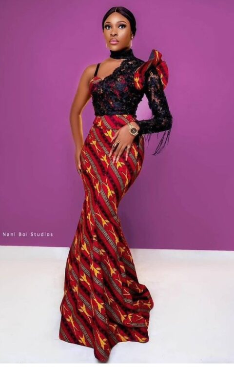 Creative and Beautiful Pictures of Nigerian Ankara Styles For Ladies (7)