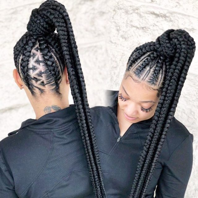 Ladies! Check Out These Most Beautiful Styles Of Ghana Braids – OD9JASTYLES