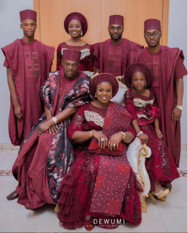 Nigeria Traditional Wedding - Aso ebi styles